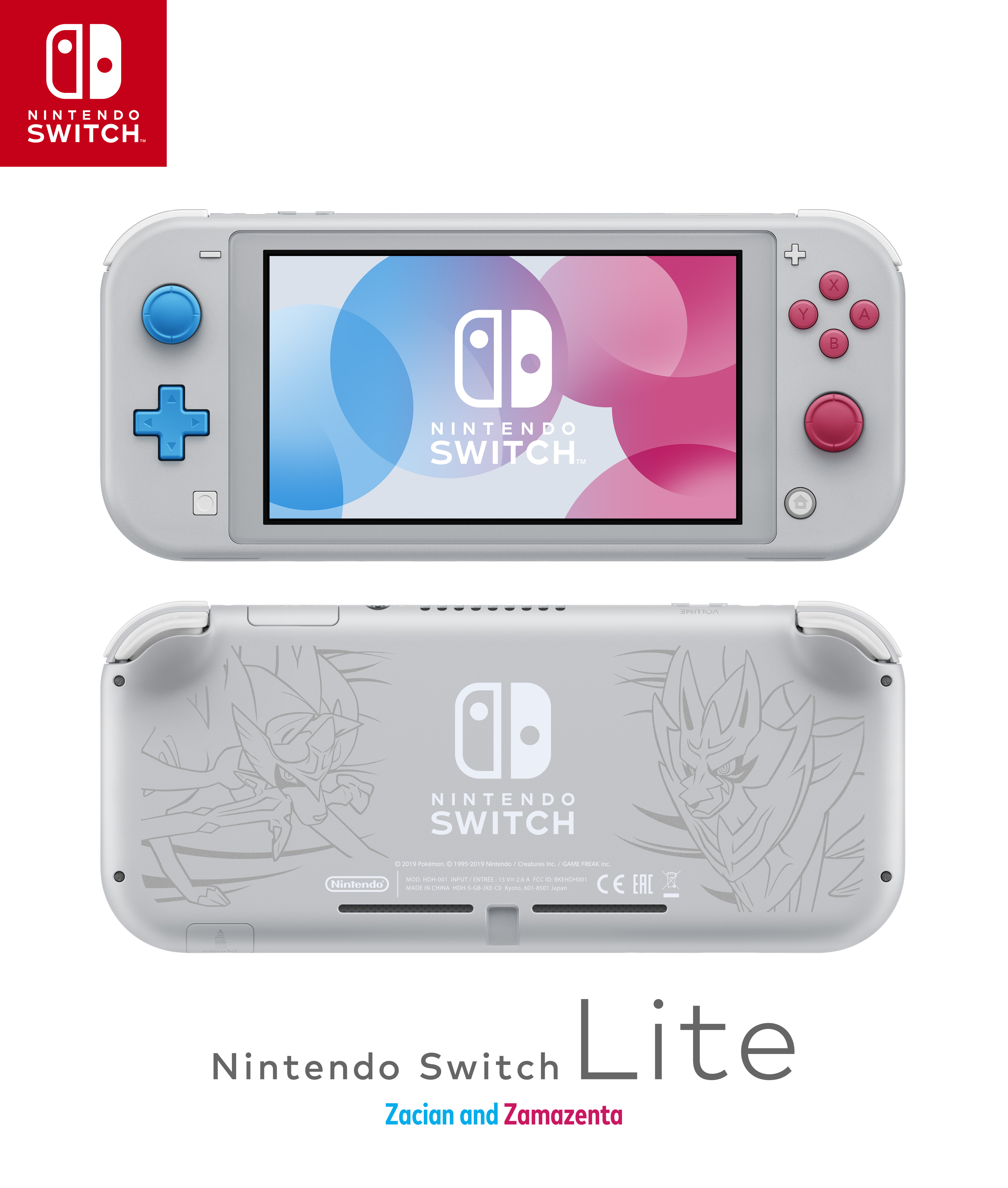 Illustration for article titled The Nintendo Switch Lite Is Getting A Lovely Pokémon Sword and Shield Edition